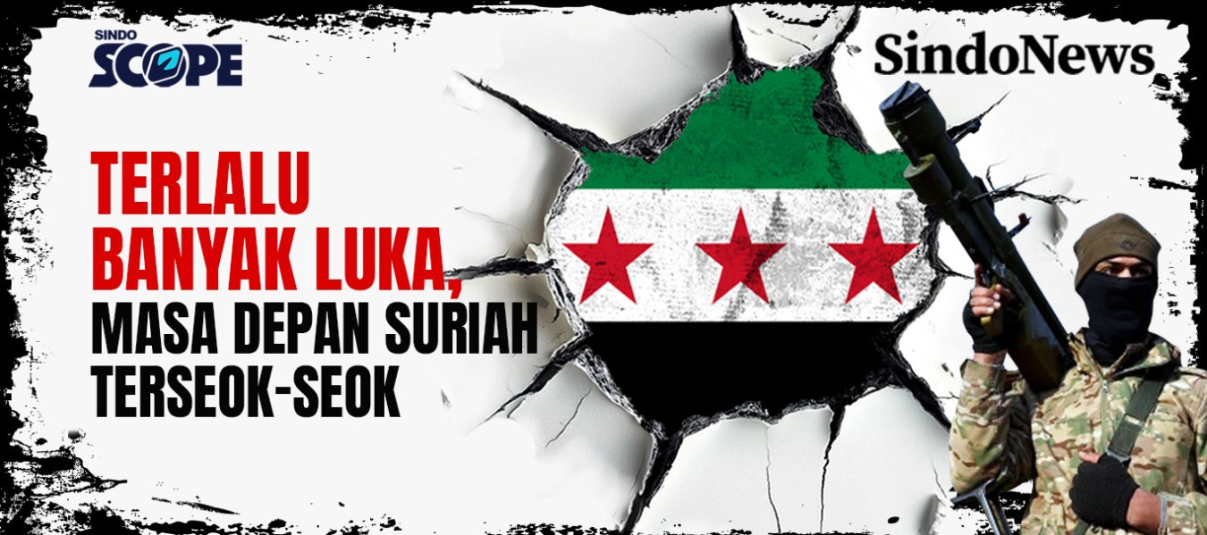 Terlalu Banyak Luka, Masa Depan Suriah Terseok-seok