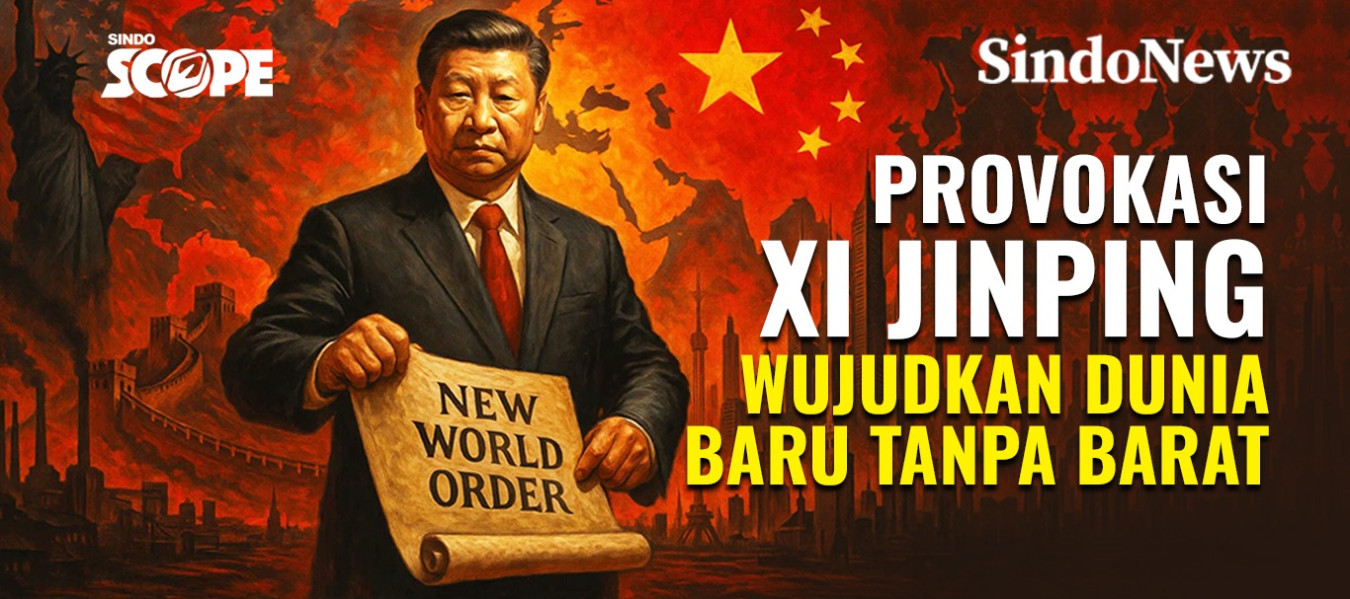 Provokasi Xi Jinping Wujudkan Dunia Baru Tanpa Barat