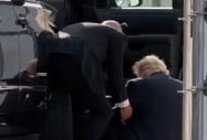 Viral Video Trump Pingsan...