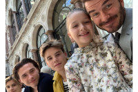 David dan Victoria Beckham...