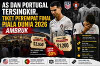 AS dan Portugal Tersingkir,...