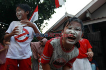 Meriahkan HUT RI, Warga...