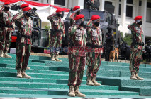 Kopassus Ikuti Upacara...