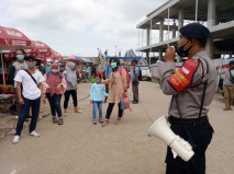 Polisi Berikan Himbauan...