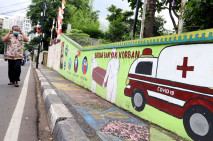 Mural Jalanan Ingatkan...