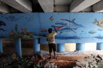 Dihiasi Mural dan Ruang...