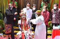 Jokowi Pantau Hanoman...