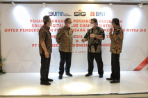 SIG dan BNI Jalin Kerjasama...
