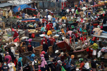 Kepadatan Pasar Tradisional...