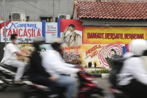 Mural Bertema Pancasila...