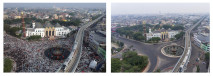 Suasana Pusat Kota Palembang...