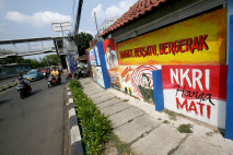 Mural Bertemakan Perjuangan...