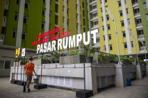 Peresmian Rusun Pasar...