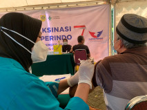 Antusiasme Tinggi! Vaksinasi...
