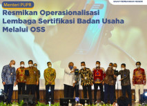 Menteri Basuki Resmikan...