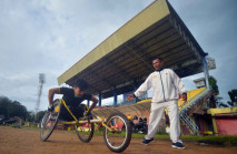 Semangat Latihan Atlet...