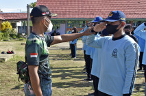 Prajurit Marinir TNI...