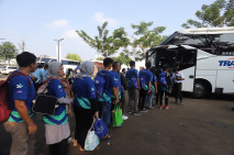 Pelepasan Mudik Gratis...