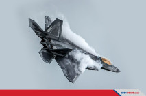 Jet Tempur Siluman F-22...
