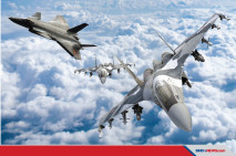 Duet SU-35&J-20 China...