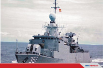 Deretan Senjata KRI...