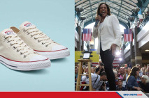 Melihat Sepatu Favorit...