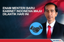 Jokowi Lantik Enam Menteri...