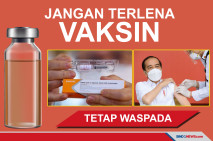 Jangan Terlena Vaksin,...