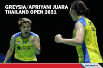 Greysia/Apriyani Juara...