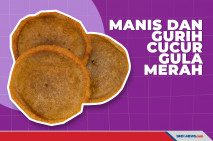 Cucur Gula Merah yang...