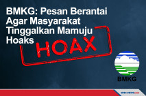 BMKG Tak Pernah Menginstrusikan...
