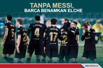 Tanpa Messi, Barcelona...