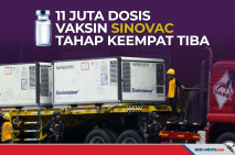 Lagi, 11 Juta Vaksin...