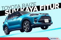 Kaya Fitur, Toyota Raize...