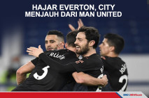 Hajar Everton, Man City...