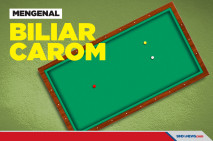 Unik! Biliar Carom Dimainkan...