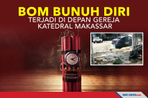 Aksi Bom Bunuh Diri...