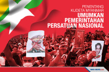 Penentang Kudeta Myanmar...