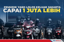 Pemudik yang Lolos Keluar...