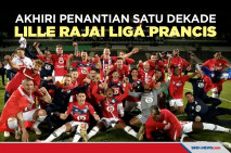 Lille Juara Liga Prancis...