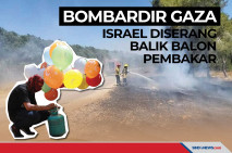 Bombardir Gaza, Israel...