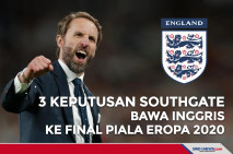3 Keputusan Southgate...