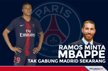 Ramos Minta Mbappe jangan...