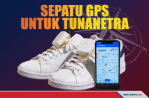 Sepatu GPS untuk Tunanetra...