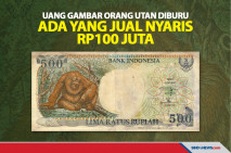 Uang Gambar Orang Utan...