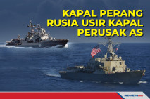 Kapal Perang Rusia Usir...