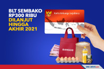 Hore! BLT Sembako Rp300...