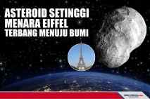 Asteroid Setinggi Menara...