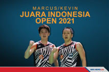 Marcus/Kevin Juara Indonesia...