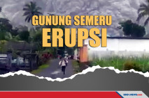 Gunung Semeru Meletus,...